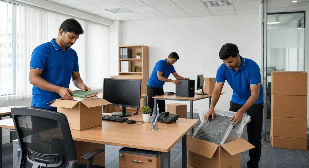 Office relocation service